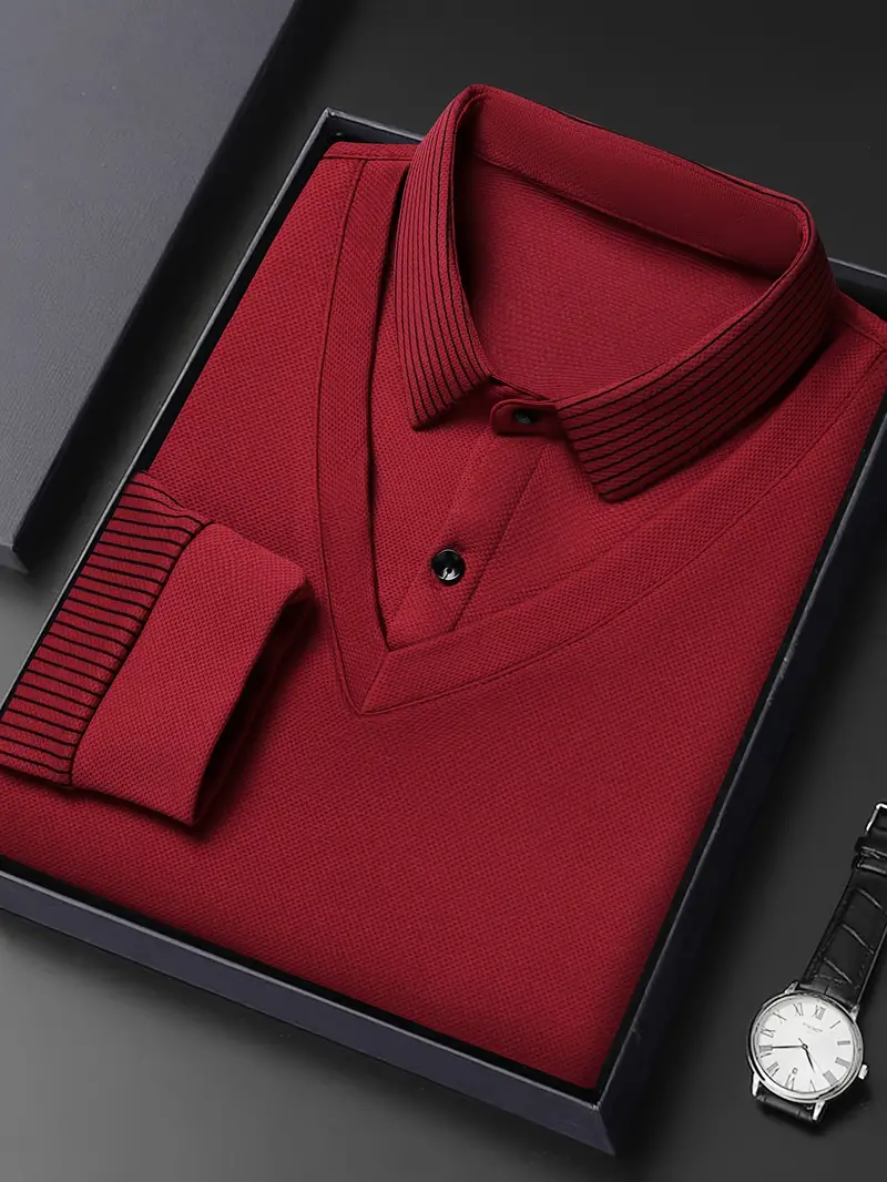 Charles 2-in-1 Langarm-Poloshirt - Image 11