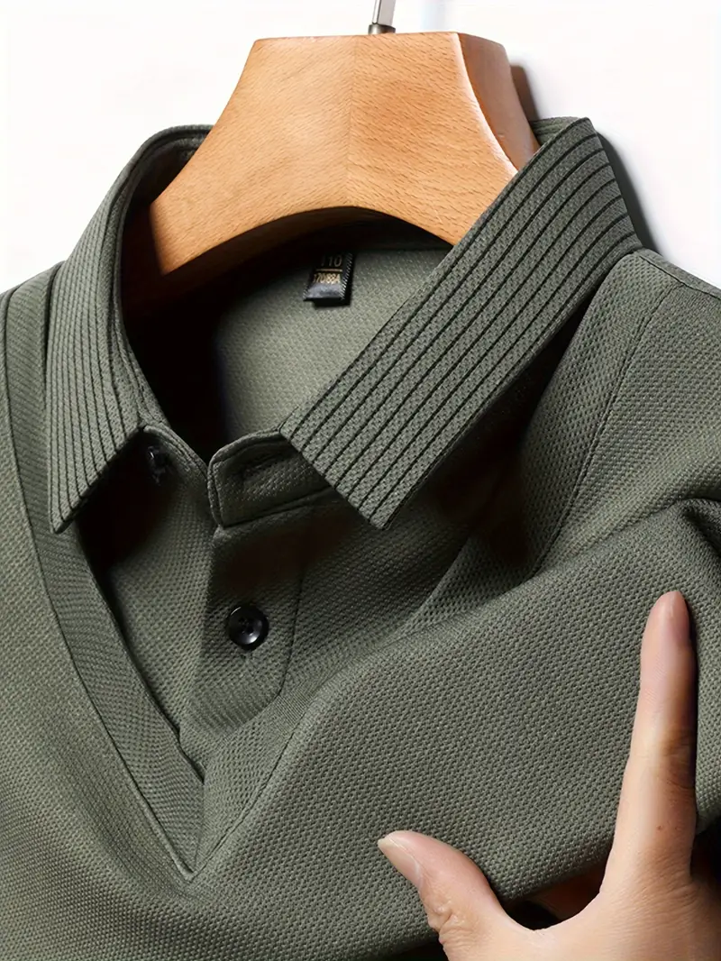 Charles 2-in-1 Langarm-Poloshirt - Image 4