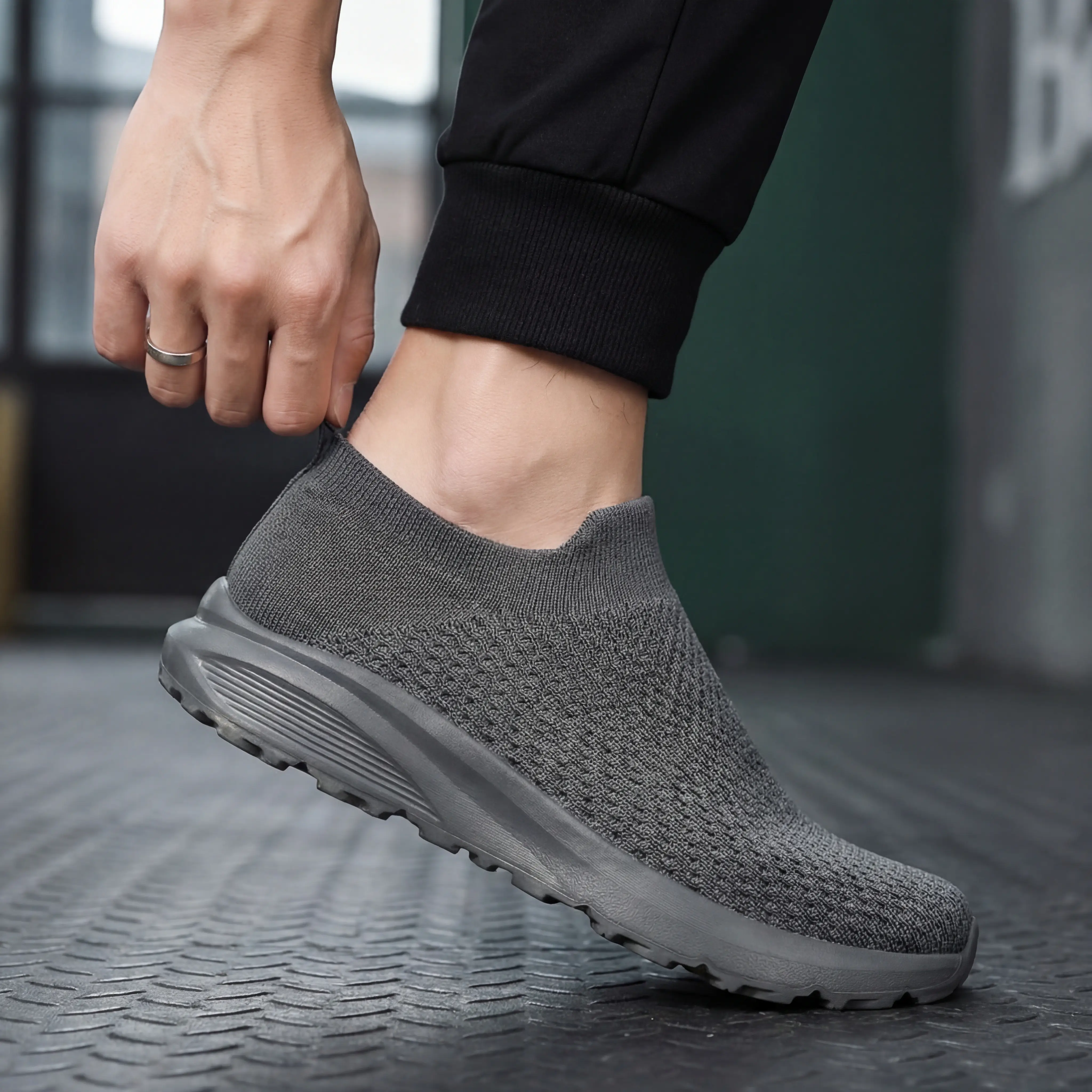Bequeme und Strapazierfähige Slip-on Sneaker – Comfort Step™ - Image 3
