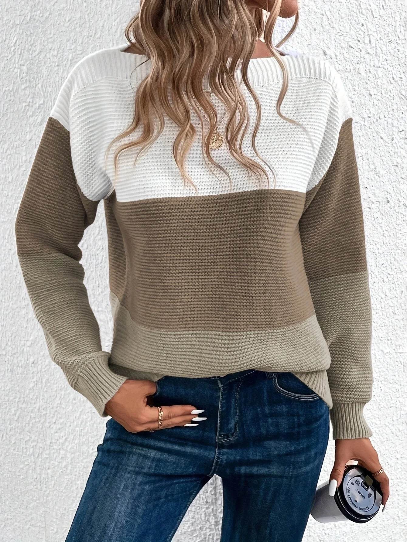 Elena Damen-Strickpullover mit Rundhalsausschnitt - Image 10