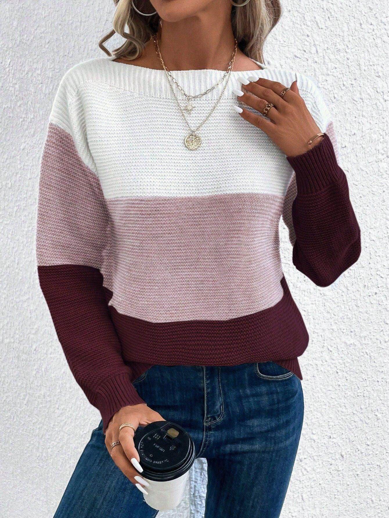 Elena Damen-Strickpullover mit Rundhalsausschnitt - Image 14
