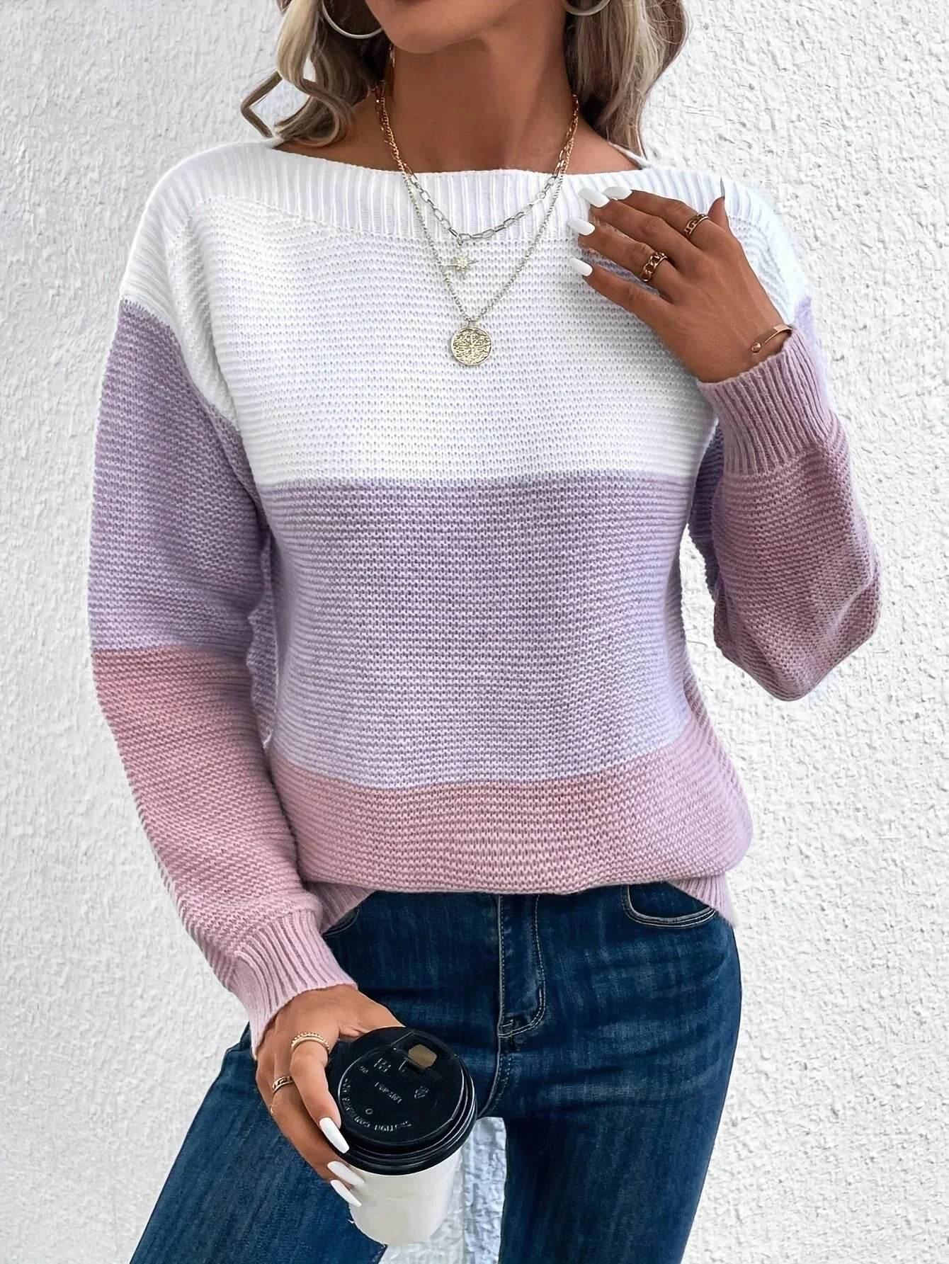 Elena Damen-Strickpullover mit Rundhalsausschnitt - Image 15