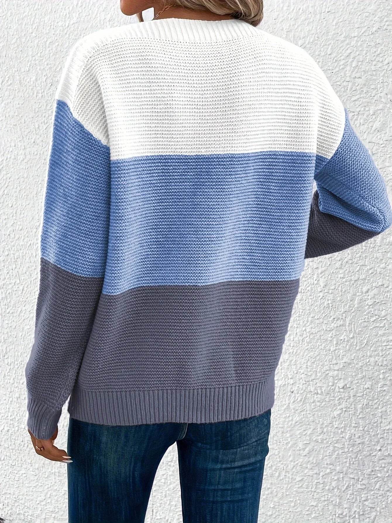 Elena Damen-Strickpullover mit Rundhalsausschnitt - Image 3