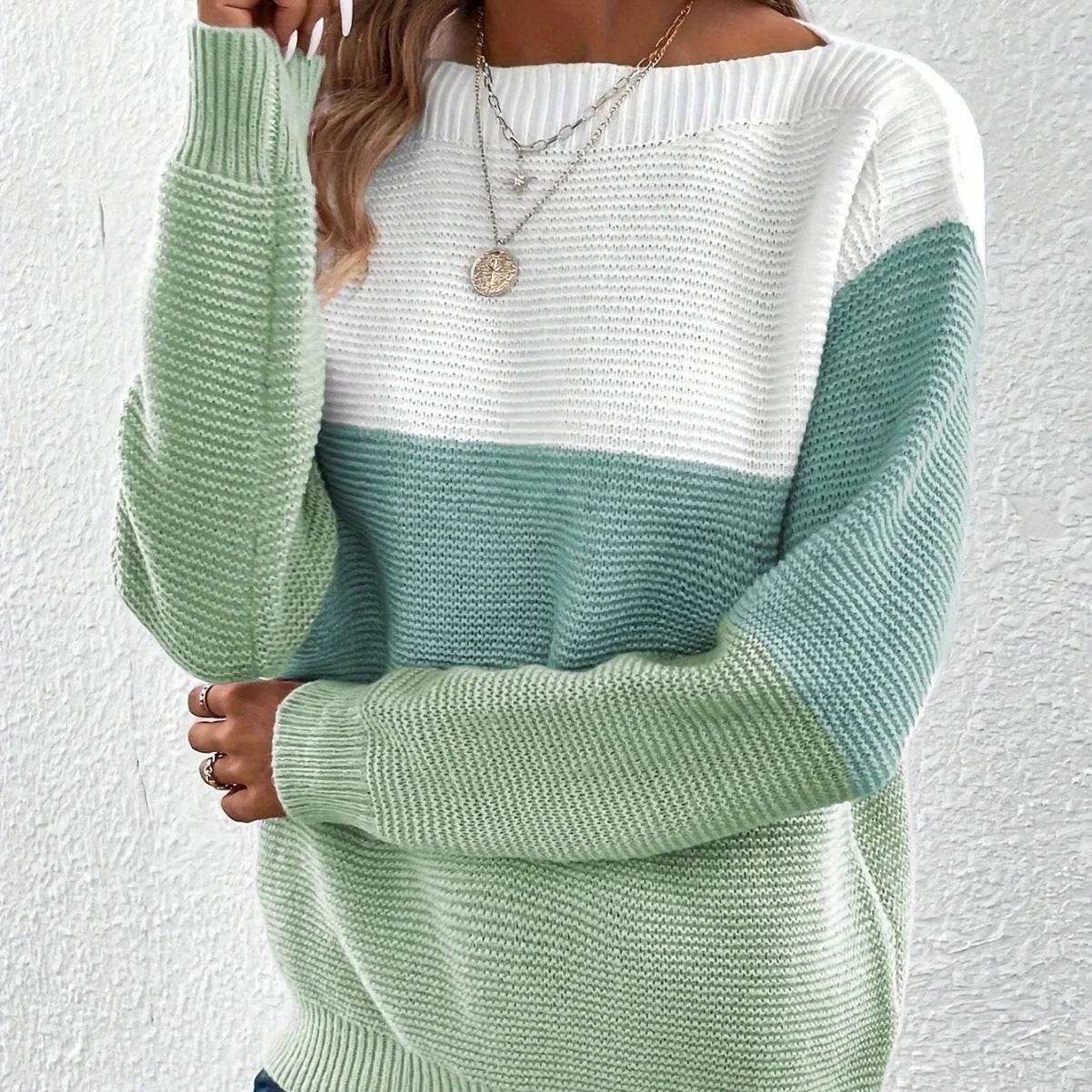 Elena Damen-Strickpullover mit Rundhalsausschnitt - Image 4