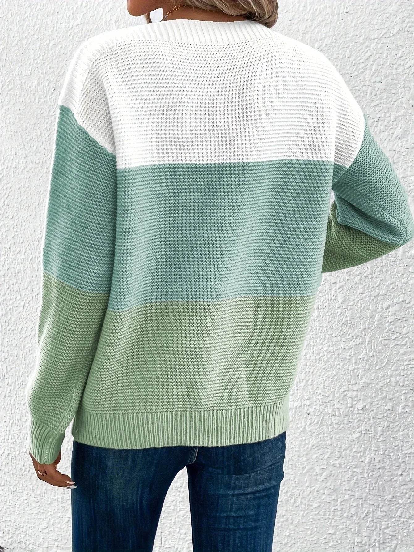 Elena Damen-Strickpullover mit Rundhalsausschnitt - Image 6