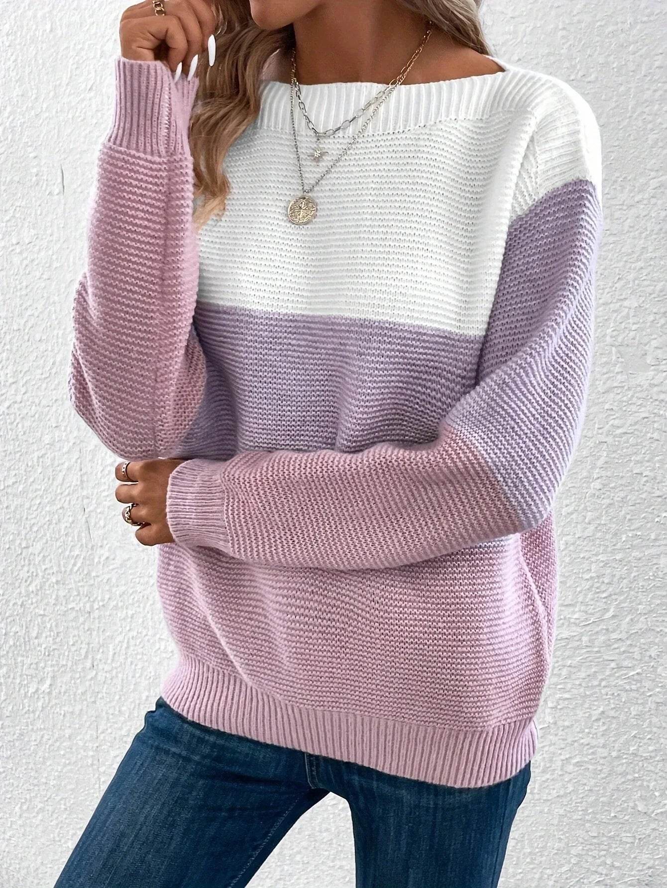 Elena Damen-Strickpullover mit Rundhalsausschnitt - Image 7