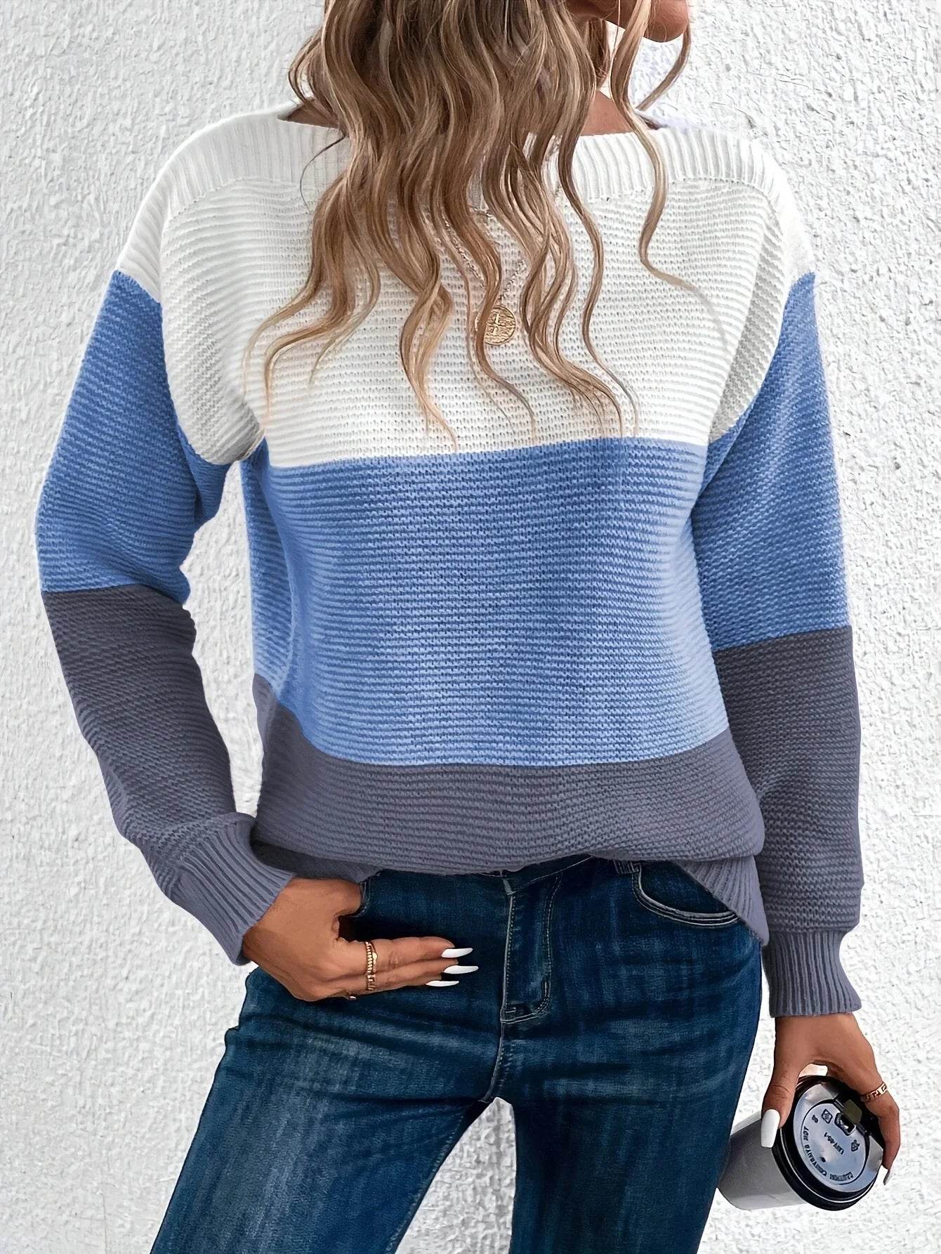 Elena Damen-Strickpullover mit Rundhalsausschnitt - Image 9