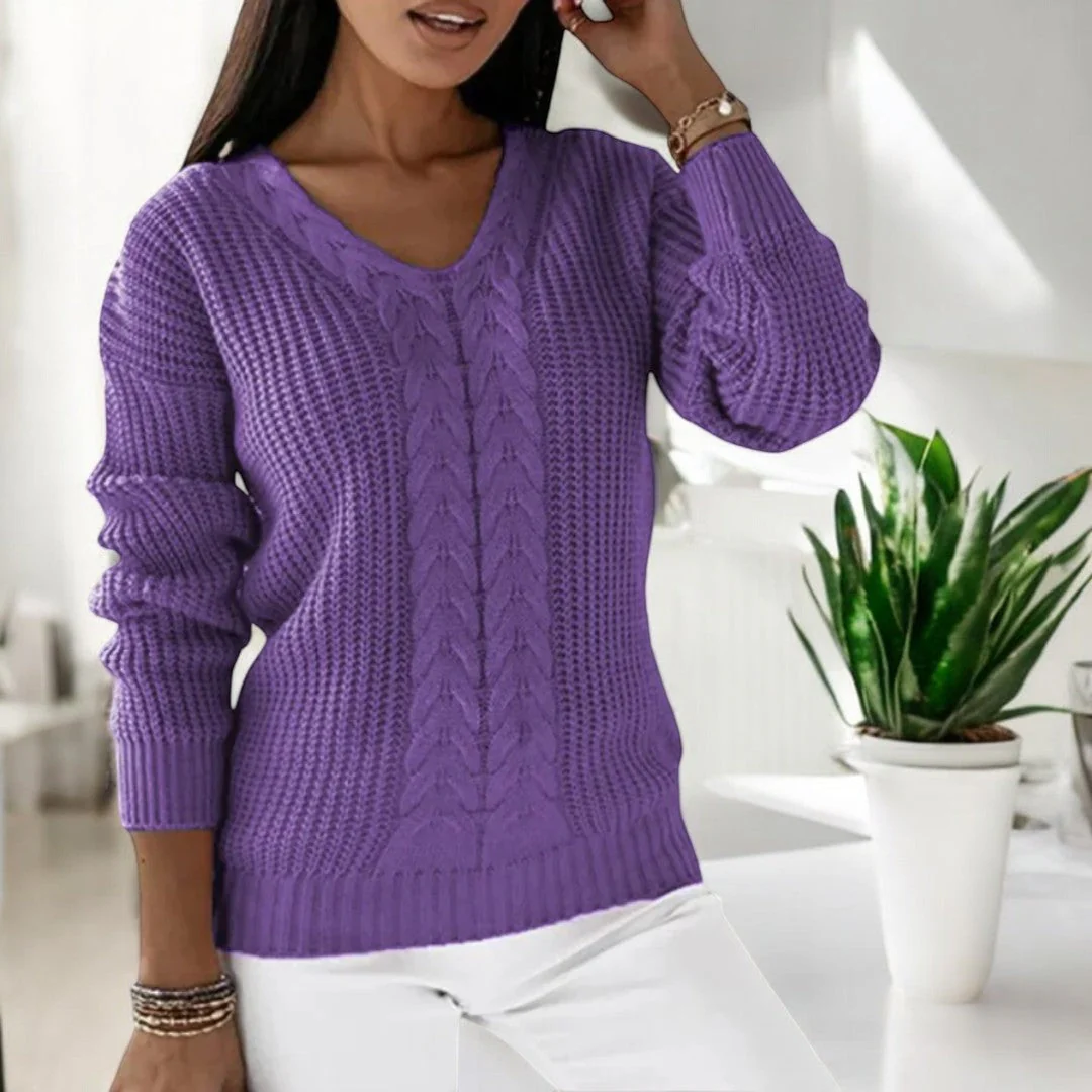 Elin Damen Strickpullover - Image 3