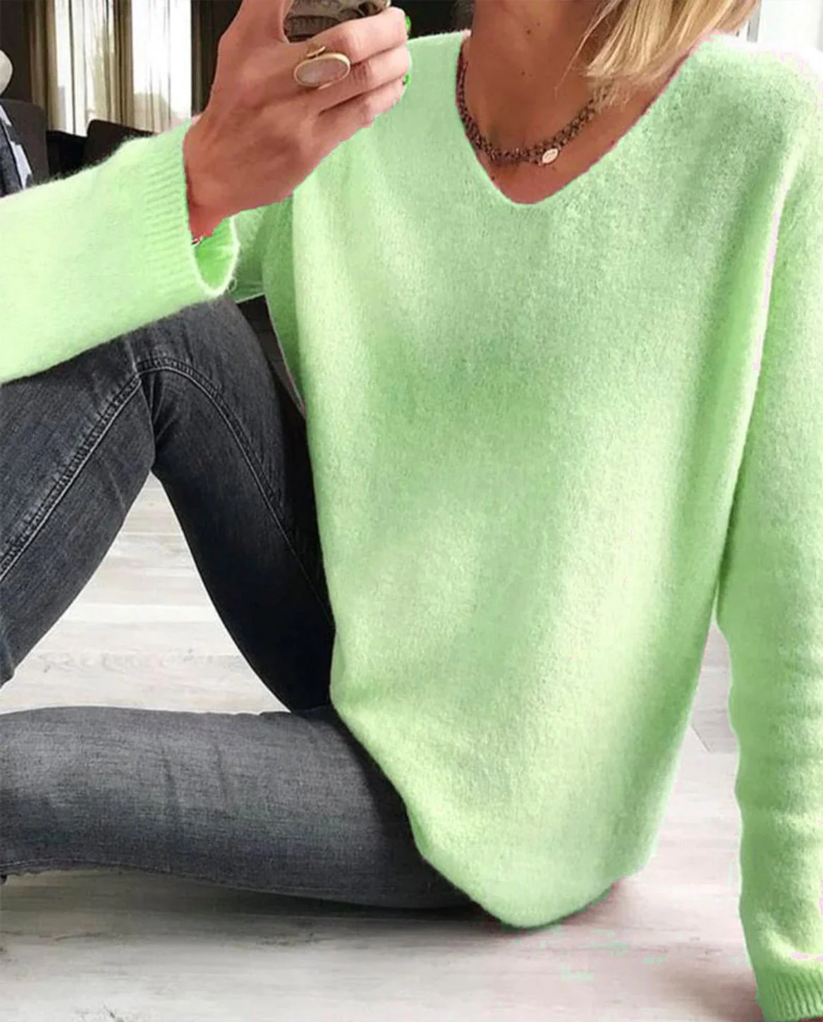 Ella Damen Chic Strickpullover - Image 6
