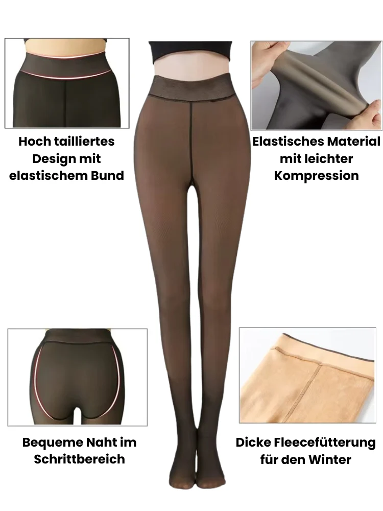 Fleecegefütterte Strumpfhose Vicky | Kaufe 1, erhalte 1 gratis - Image 6