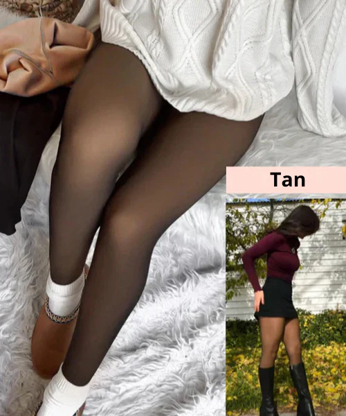 Fleecegefütterte Strumpfhose Vicky | Kaufe 1, erhalte 1 gratis - Image 9