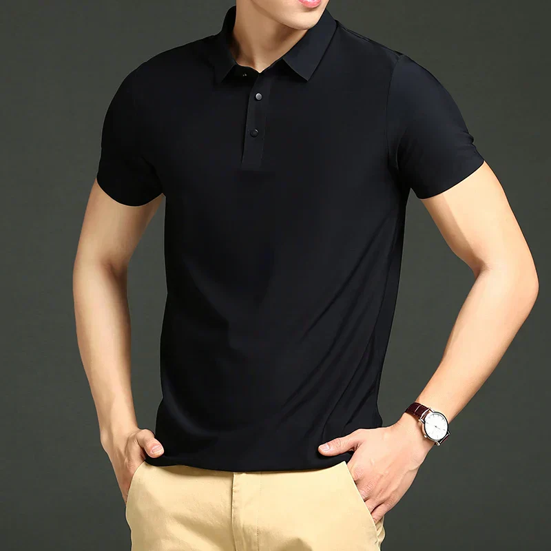 Poloshirt aus frischer Eisseide