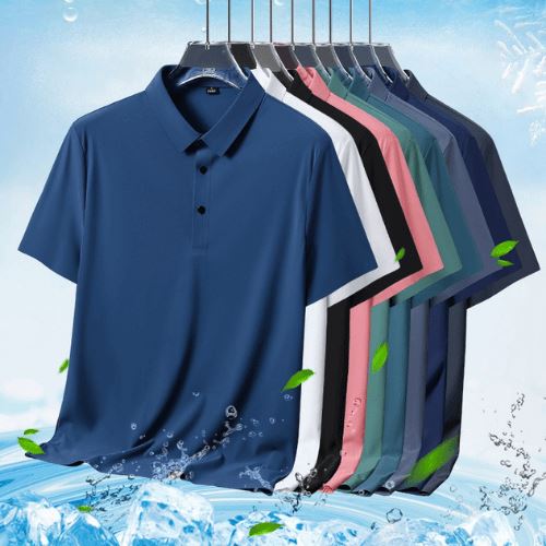 Poloshirt aus frischer Eisseide - Image 3