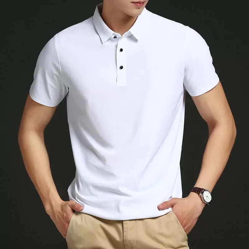 Poloshirt aus frischer Eisseide - Image 4