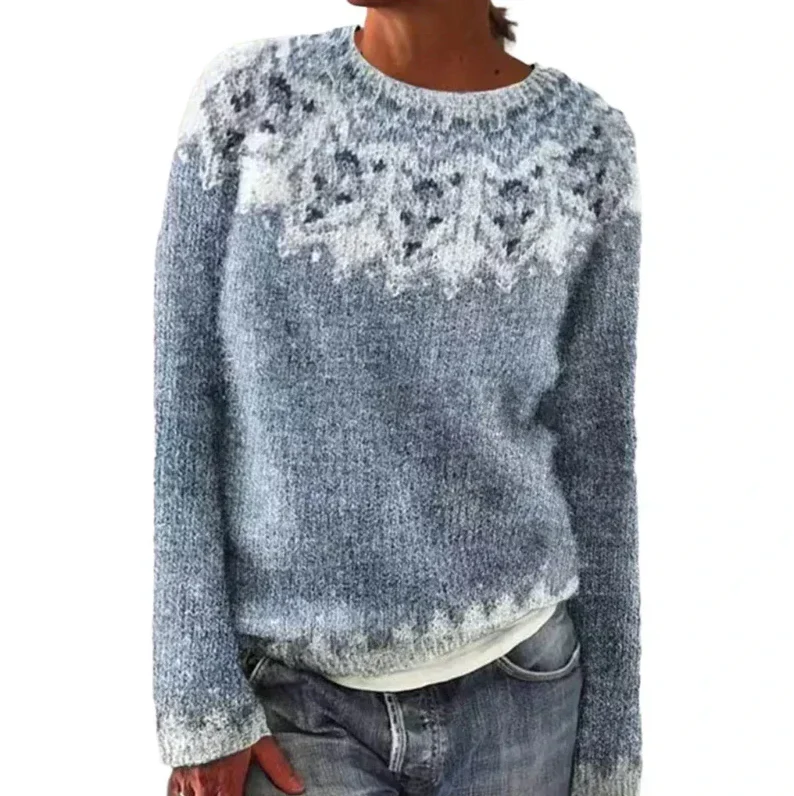 Helena Damen Klassischer Strickpullover - Image 3