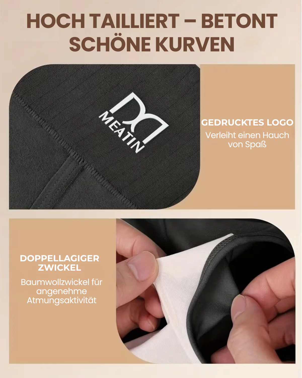 Antibakterielle High-Waist Shaping-Slips | 2+2 GRATIS - Image 2
