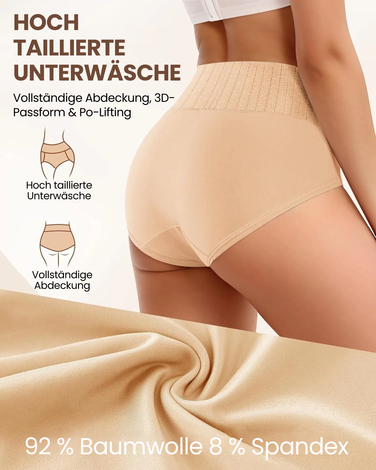Antibakterielle High-Waist Shaping-Slips | 2+2 GRATIS - Image 5