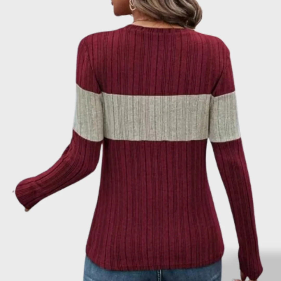 Jade Lässiger Strickpullover für Damen - Image 2