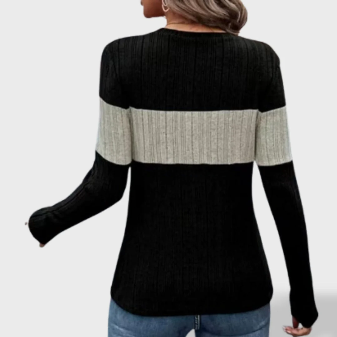 Jade Lässiger Strickpullover für Damen - Image 4