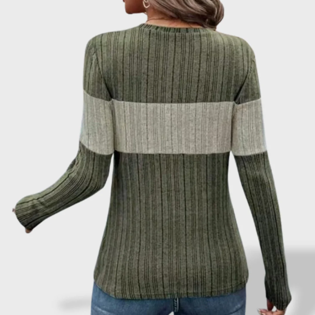 Jade Lässiger Strickpullover für Damen - Image 5