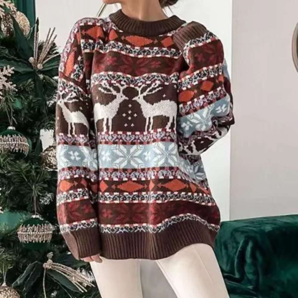 Josy Damen Weihnachtspullover - Image 2