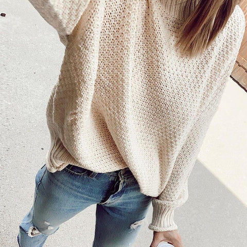 Lena Damen Klassischer Strickpullover - Image 3