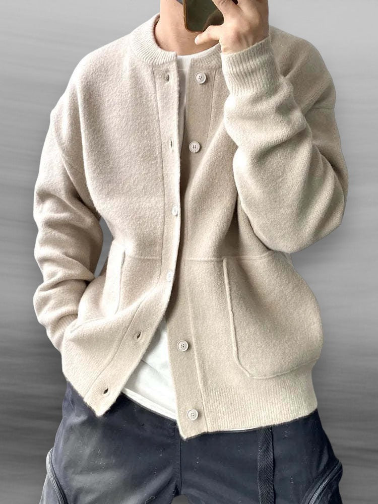 Luca Herren-Strickjacke mit Knöpfen - Image 3
