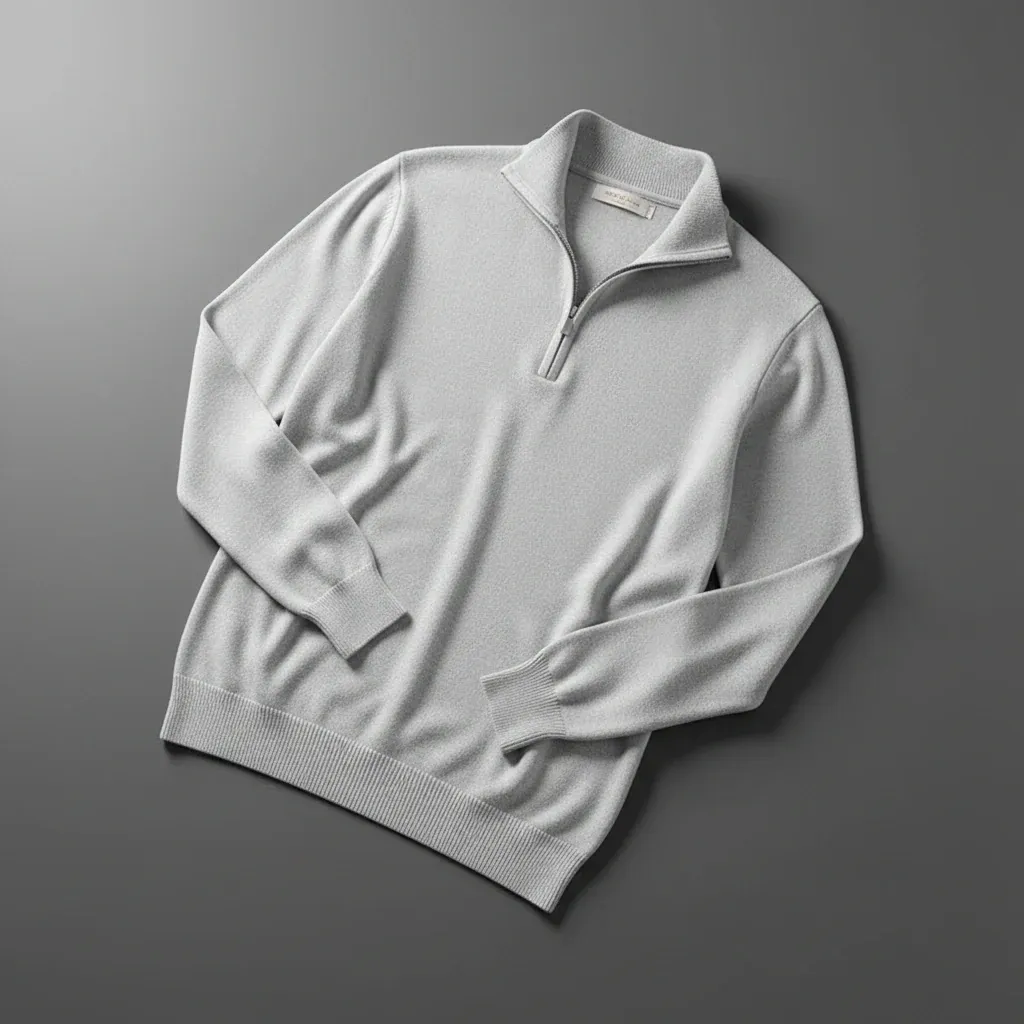 Maurice Pullover mit halbem Reißverschluss - Image 4
