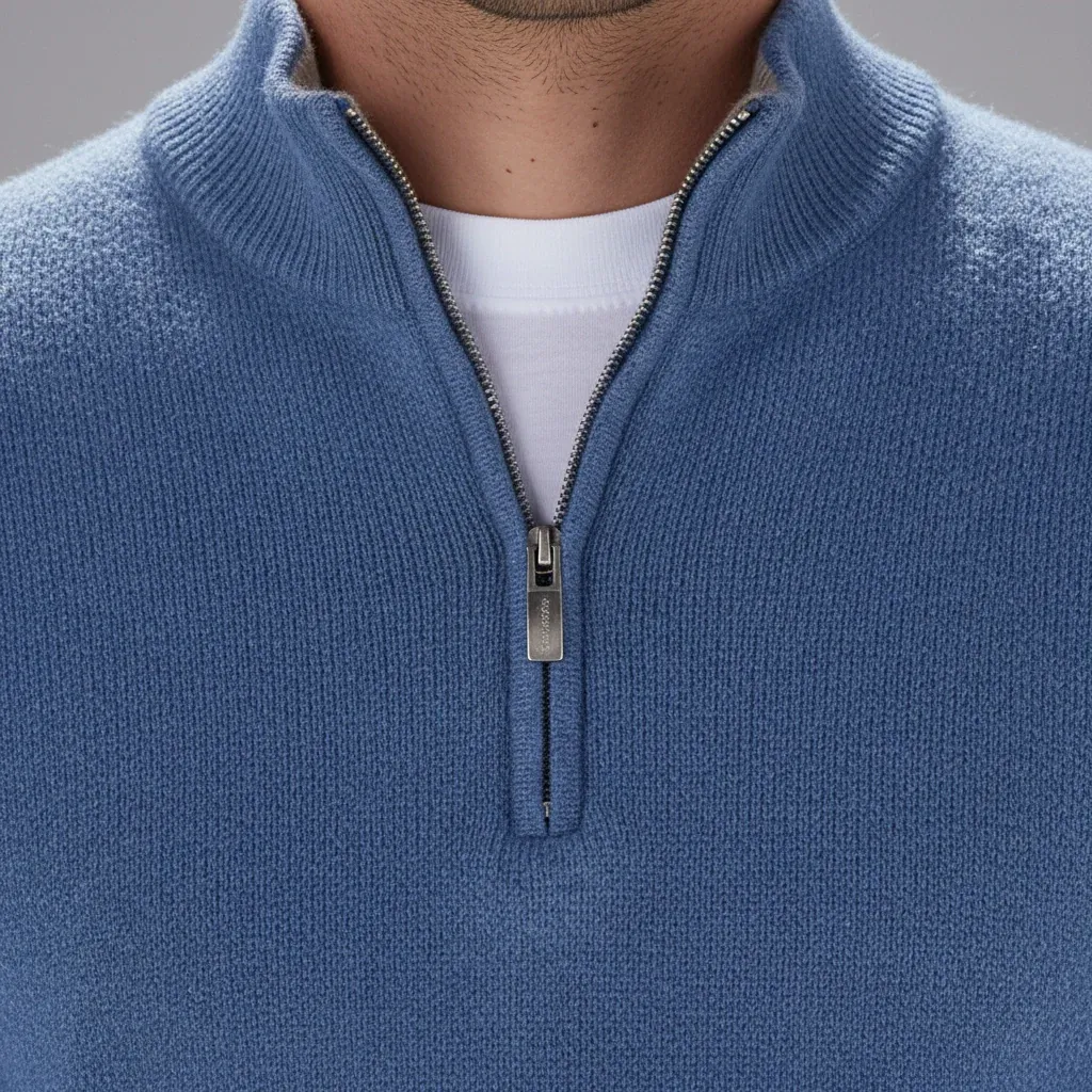 Maurice Pullover mit halbem Reißverschluss - Image 5