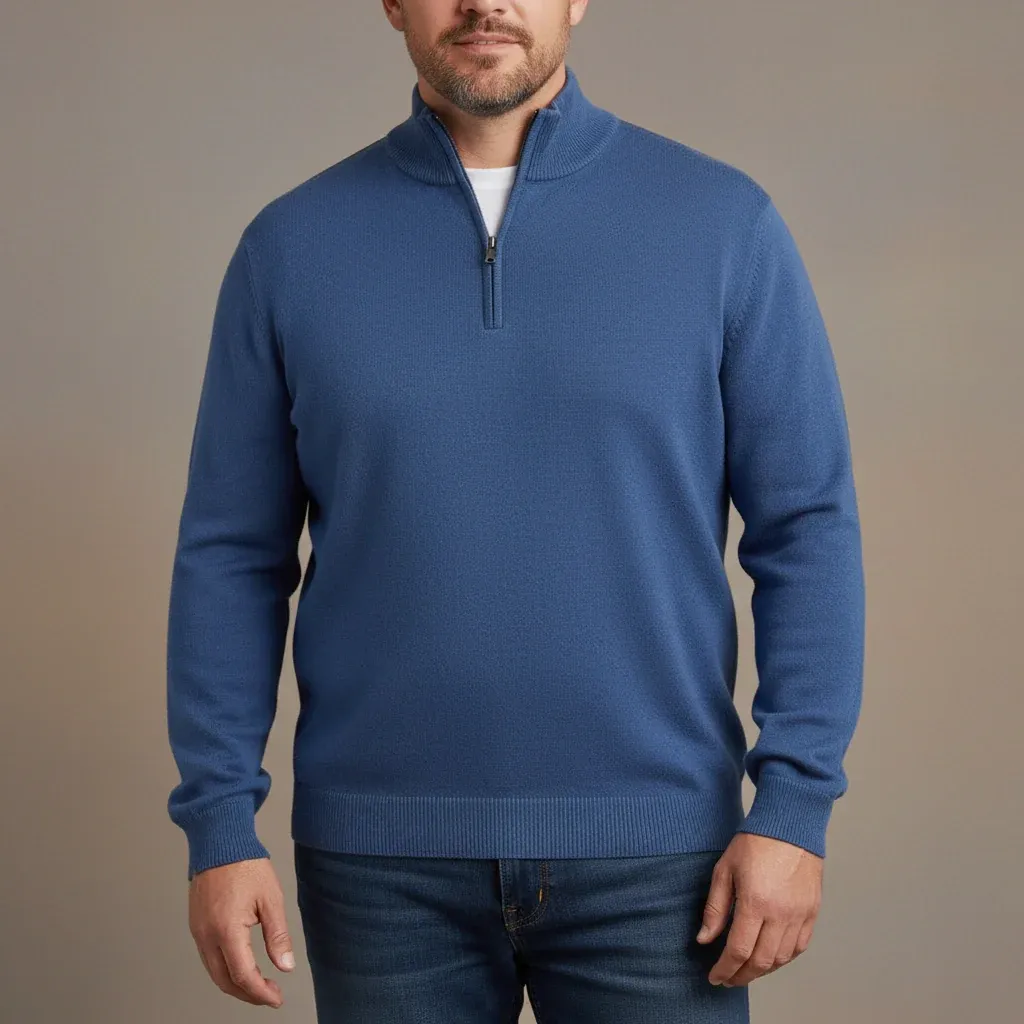 Maurice Pullover mit halbem Reißverschluss - Image 6