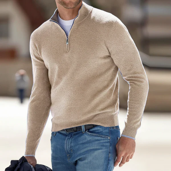 Maurice Pullover mit halbem Reißverschluss - Image 8