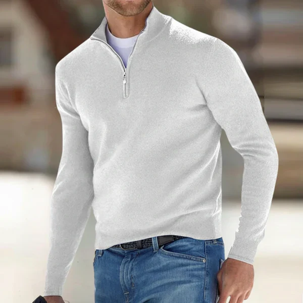 Maurice Pullover mit halbem Reißverschluss - Image 9