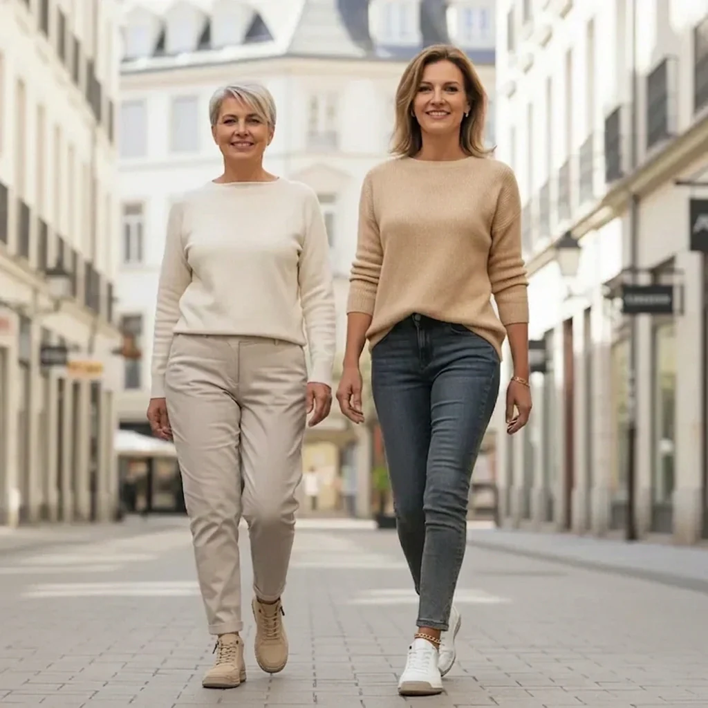 Bequeme Leder-Stiefeletten mit Reißverschluss – Mavie - Image 4
