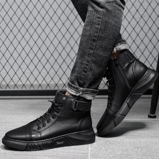 Moderne Echtlederstiefel - Italien - Image 14