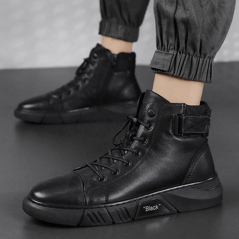 Moderne Echtlederstiefel - Italien - Image 3