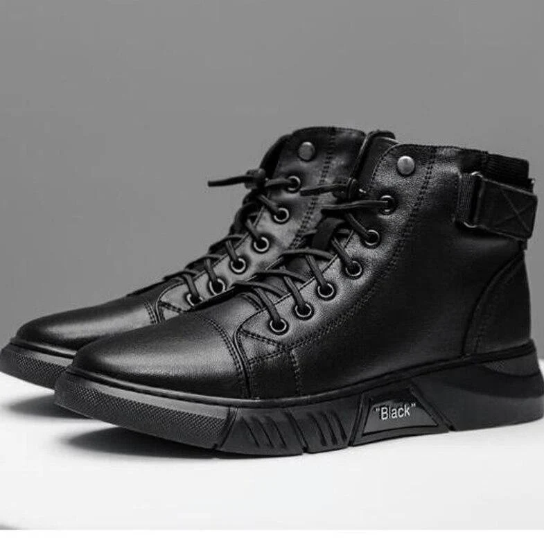 Moderne Echtlederstiefel - Italien - Image 5