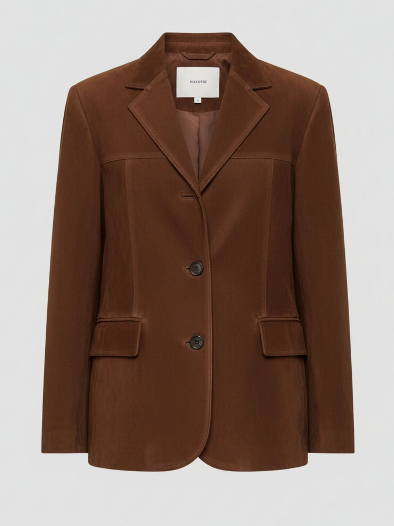 Natalie Damen Klassische Wildlederjacke - Image 3