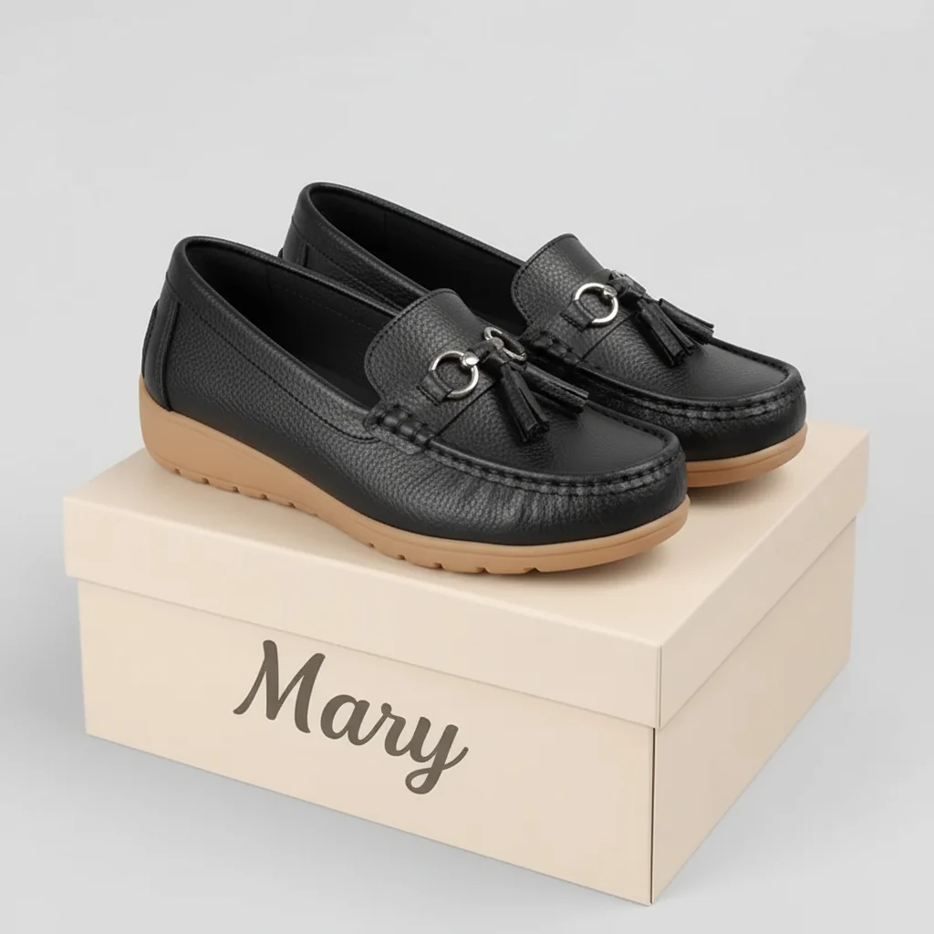 Orthopädischer Ledermokassin - Mary - Image 4