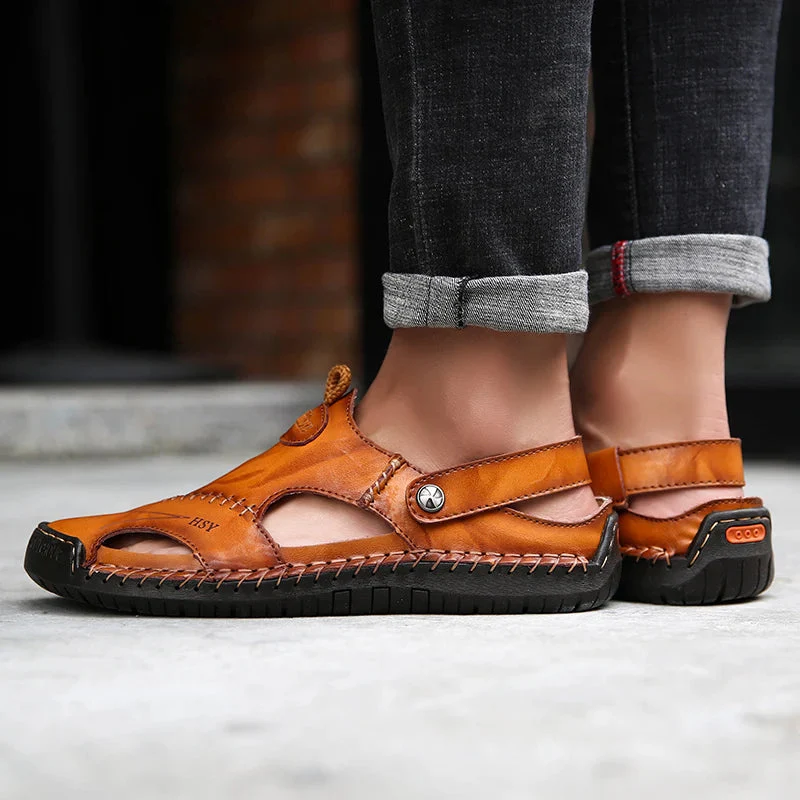 Orthopädische Ledersandalen - Leon - Image 3