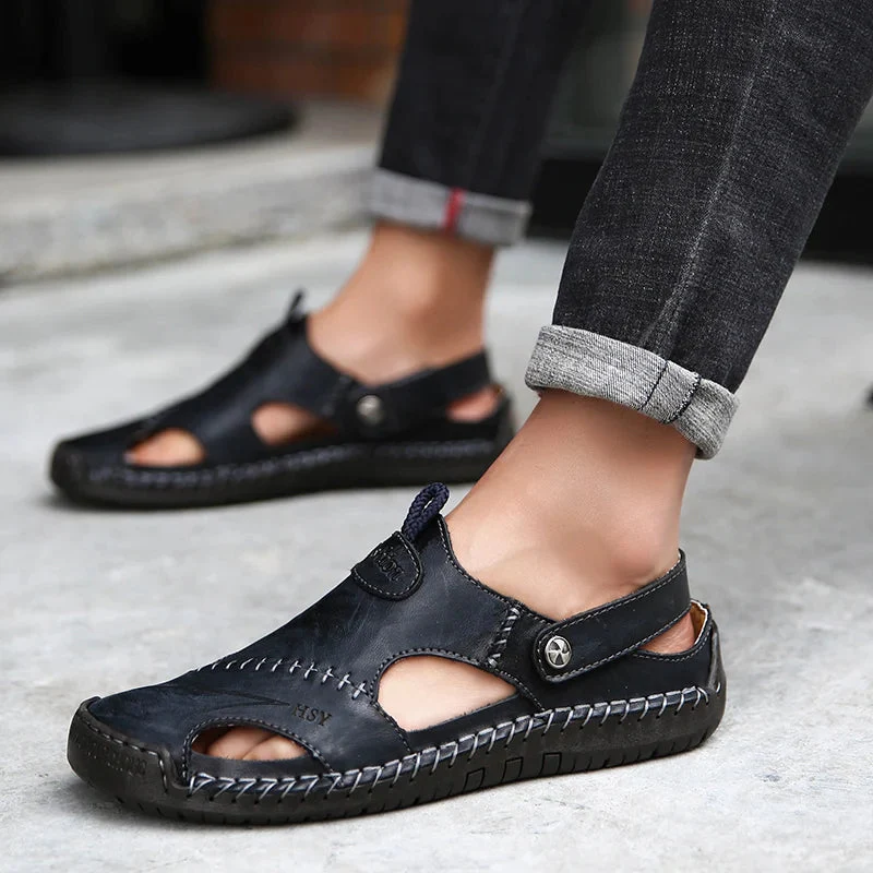 Orthopädische Ledersandalen - Leon - Image 4