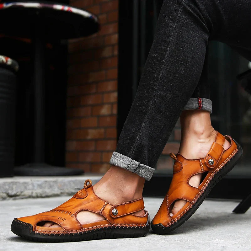 Orthopädische Ledersandalen - Leon - Image 5