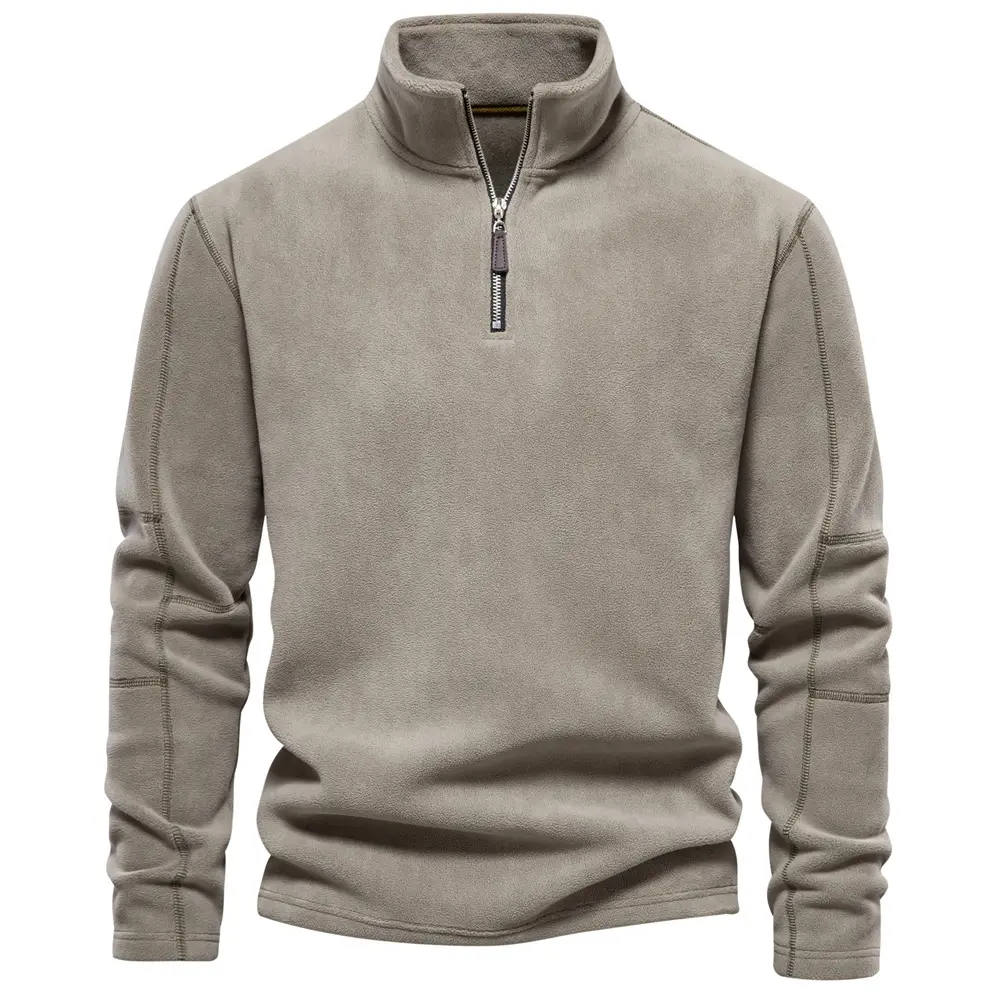 Sébastien Fleecepullover mit Reißverschluss