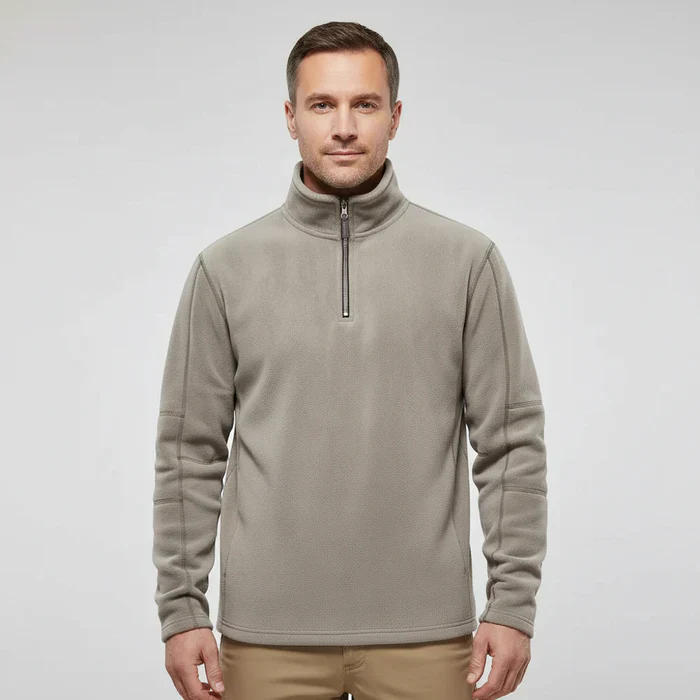 Sébastien Fleecepullover mit Reißverschluss - Image 2