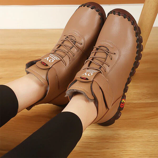 Ultrabequeme und warme Lederstiefel – Aurore - Image 11