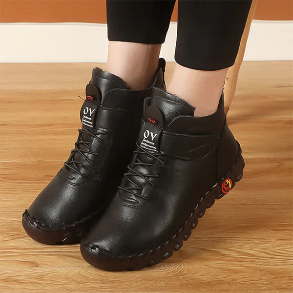 Ultrabequeme und warme Lederstiefel – Aurore - Image 2