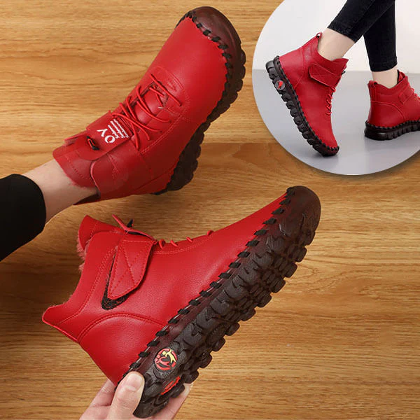Ultrabequeme und warme Lederstiefel – Aurore - Image 4
