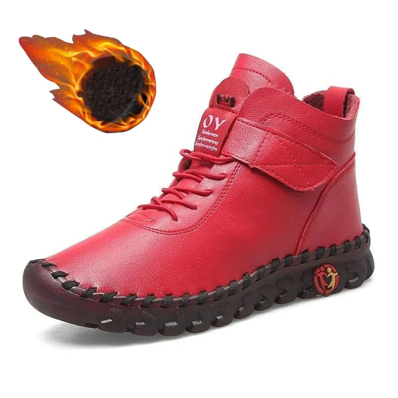 Ultrabequeme und warme Lederstiefel – Aurore - Image 5