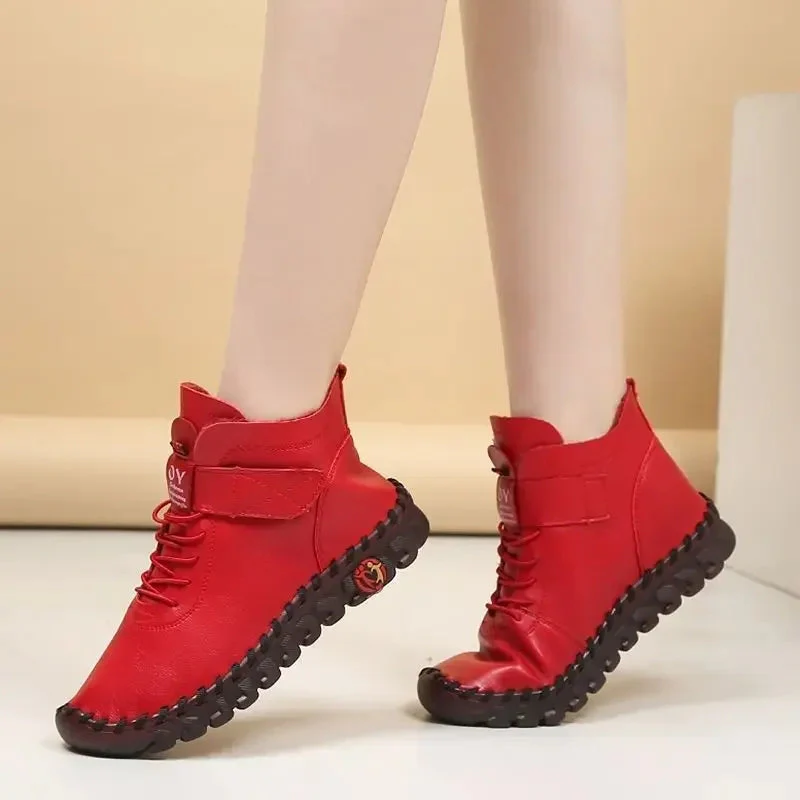 Ultrabequeme und warme Lederstiefel – Aurore - Image 6