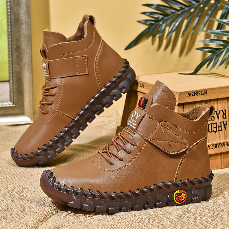 Ultrabequeme und warme Lederstiefel – Aurore - Image 9