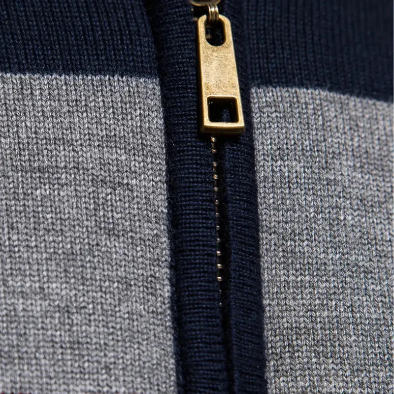 Valentin Refined Pullover mit Reißverschluss - Image 6